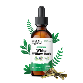 White Willow Bark Tincture - 2 fl.oz. Bottle