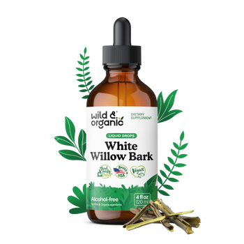 White Willow Bark Tincture - 4 fl.oz. Bottle