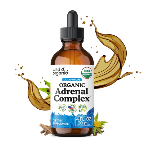 Organic Adrenal Complex Tincture - 4 fl.oz.