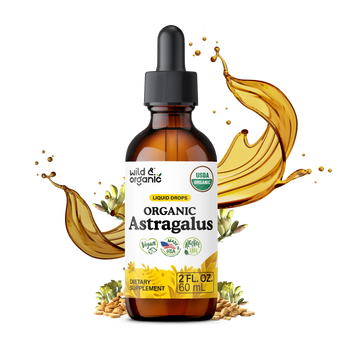 Organic Astragalus Root Tincture - 2 fl. oz.