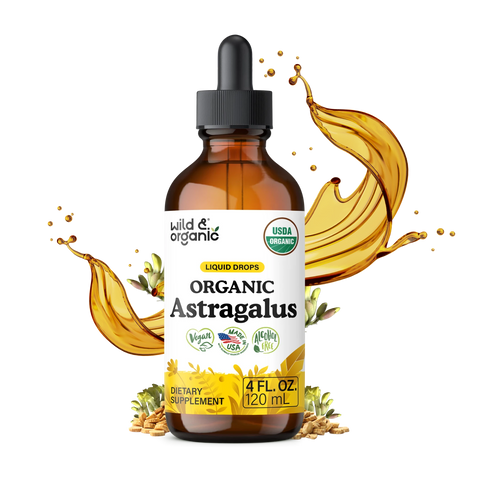 Organic Astragalus Root Tincture - 4 fl. oz.