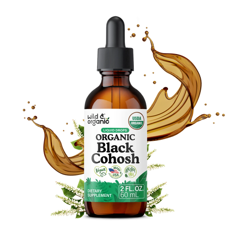 Organic Black Cohosh Root Extract Tincture - 2 fl. oz.
