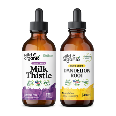 Milk Thistle & Dandelion Root Bundle