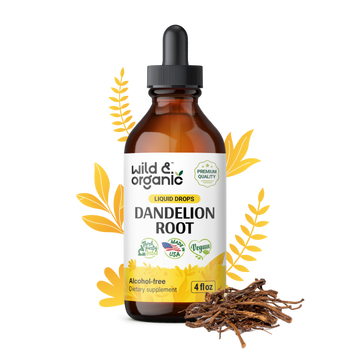Dandelion Root Tincture - 4 fl.oz. Bottle