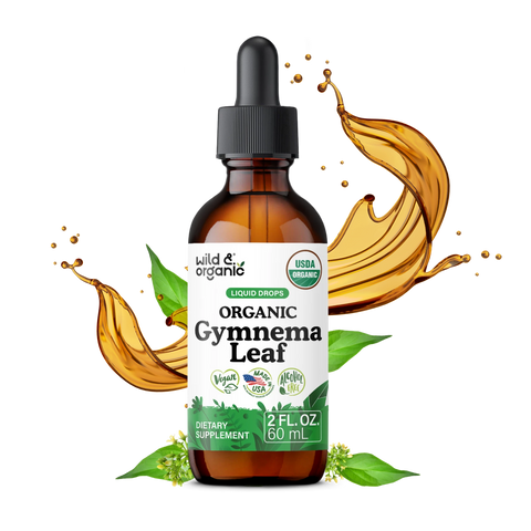 Organic Gymnema Liquid Drops - 2 fl. oz.