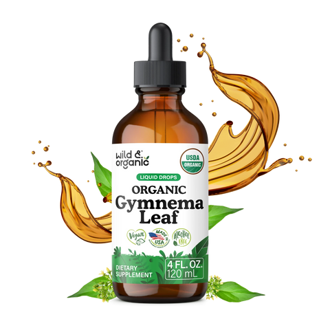 Organic Gymnema Liquid Drops - 4 fl. oz.