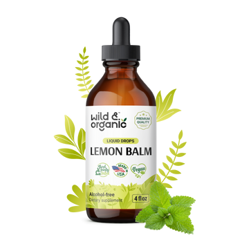 Lemon Balm Tincture - 4 fl.oz. Bottle