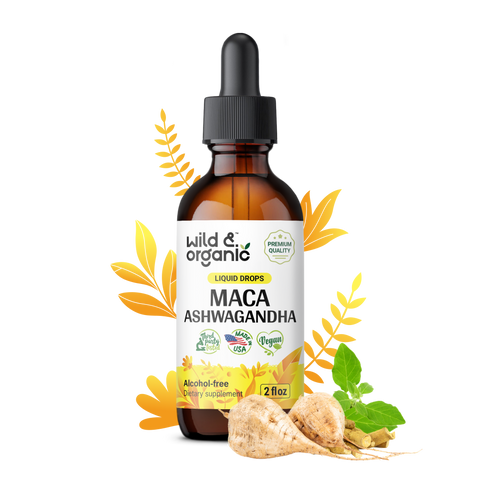 Maca Ashwagandha Tincture - 2 fl.oz. Bottle