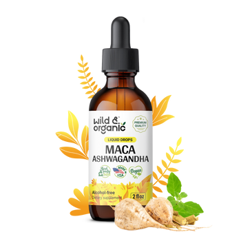 Maca Ashwagandha Tincture - 2 fl.oz. Bottle