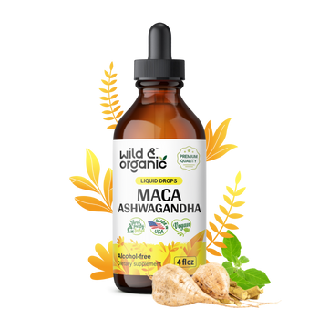 Maca Ashwagandha Tincture - 4 fl.oz. Bottle