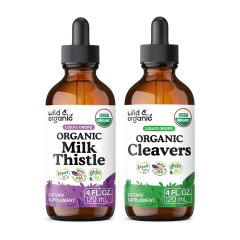 Organic Milk Thistle & Cleavers Bundle
