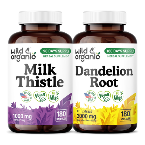 Milk Thistle & Dandelion Bundle