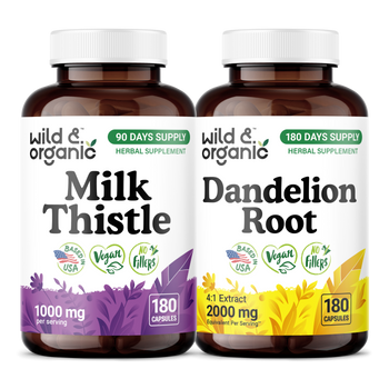 Milk Thistle & Dandelion Bundle
