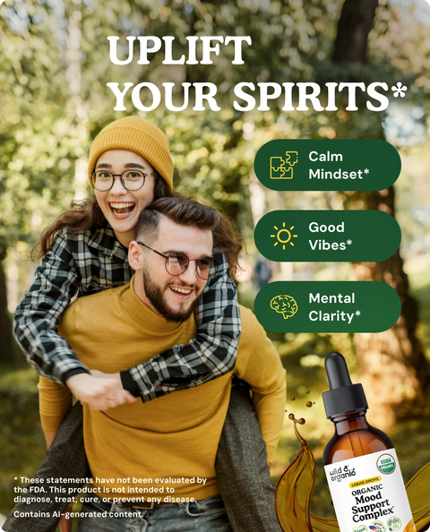Organic Mood Support Complex Tincture - 2 fl. oz.