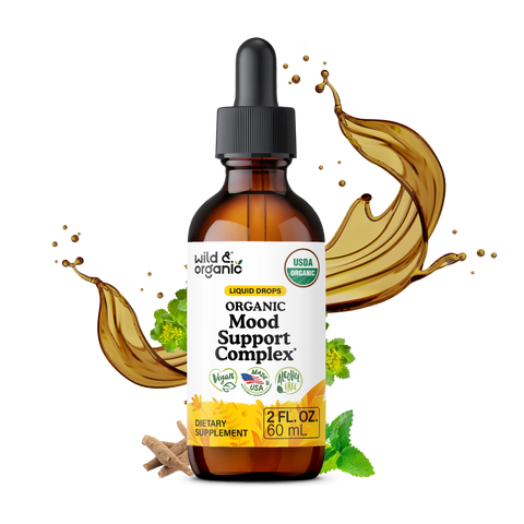 Organic Mood Support Complex Tincture - 2 fl. oz.