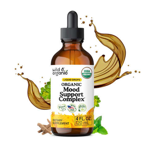 Organic Mood Support Complex Tincture - 4 fl. oz.