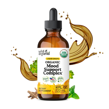 Organic Mood Support Complex Tincture - 4 fl. oz.