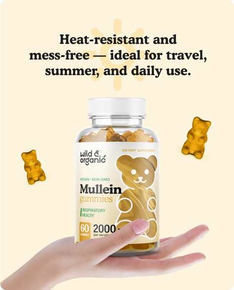 Review on Mullein gummies for lungs