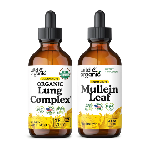 Organic Lung Complex & Mullein Leaf Bundle