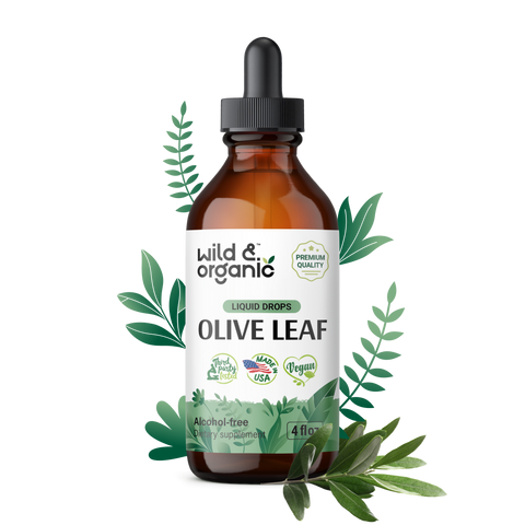 Olive Leaf Tincture - 4 fl.oz. Bottle