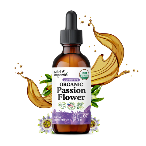 Organic Passion Flower Tincture - 2 fl. oz.
