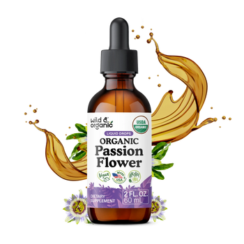 Organic Passion Flower Tincture - 2 fl. oz.