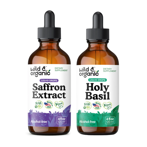 Saffron & Holy Basil Bundle