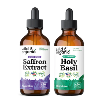 Saffron & Holy Basil Bundle