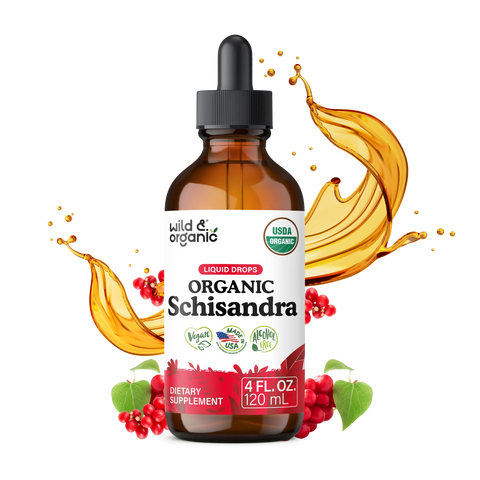 Organic Schisandra Liquid Drops - 4 fl. oz.